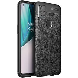 Mobigear Luxury OnePlus Nord N10 5G Hülle Flexibles TPU Backcover - Schwarz