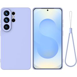 Mobigear Rubber Touch Samsung Galaxy S26 Ultra Silikon Hülle Backcover - Lila