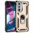 Mobigear Armor Ring Motorola Edge 30 Pro Hülle Hardcase Backcover Stoßfest mit Ringhalter - Gold