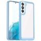 Mobigear Crystal Samsung Galaxy S23 Hülle Hardcase Backcover - Transparent / Blau