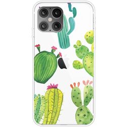 Mobigear Design iPhone 12 Pro Max TPU (flexibel) Backcover - Kaktus