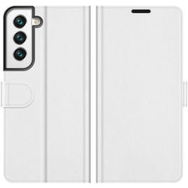 Mobigear Wallet Samsung Galaxy S22 Hülle Klapphülle Geldbörse - Weiß