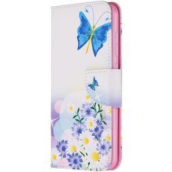 Mobigear Design Nokia 2.3 Hülle Klapphülle Geldbörse - Schmetterling