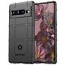Mobigear Rugged Shield Google Pixel 7 Pro Hülle Flexibles TPU Backcover Stoßfest - Schwarz