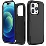 Mobigear Ultra Tough iPhone 15 Pro Hülle Hardcase Backcover Stoßfest - Schwarz