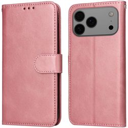 Mobigear Wallet iPhone 17 Pro Max Klapphülle Portemonnaie - Roségold