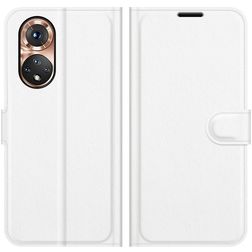 Mobigear Classic HONOR 50 Hülle Klapphülle Geldbörse - Weiß