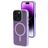 Mobiparts Hardcover iPhone 14 Pro MagSafe Hülle Hardcase Backcover - Satin Lila