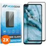 Mobigear Premium OnePlus Nord Panzerglas Gehärtetes Glas Displayschutz - Hüllenfreundlich - Schwarz (2er Pack)