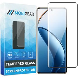 Mobigear Premium Realme 12 Pro Panzerglas Gehärtetes Glas Displayschutz - Hüllenfreundlich