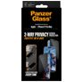 PanzerGlass FastFit iPhone 17 Pro Max Gehärtetes Glas Displayschutz Privacy - Hüllenfreundlich - Schwarz