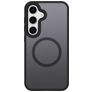 Valenta Frost MagSafe Samsung Galaxy S25 Plus MagSafe Hülle Hardcase Backcover - Schwarz