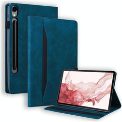 Mobigear Folio Samsung Galaxy Tab S10 FE Plus Hülle Klapphülle - Blau