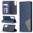 Mobigear Rhombus Slim Samsung Galaxy S21 Hülle Klapphülle - Blau