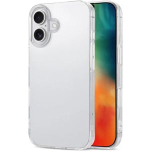 Mobigear Basics Durchsichtig iPhone 16 Hülle Flexibles TPU Backcover - Transparent