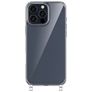 Mobigear Mix & Match Transparent iPhone 16 Pro Max TPU (flexibel) Handykette - Transparent