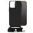 Mobilize Lanyard Gelly iPhone 14 Pro Flexibles TPU Handykette - Schwarz