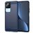 Mobigear Brushed Slim POCO F4 Hülle Flexibles TPU Backcover - Blau