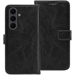 My Style Flex Wallet Samsung Galaxy S25 FE Hülle Klapphülle Geldbörse - Schwarz