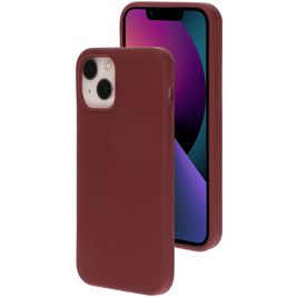 Mobiparts iPhone 13 Silikon Hülle Backcover - Plum Red