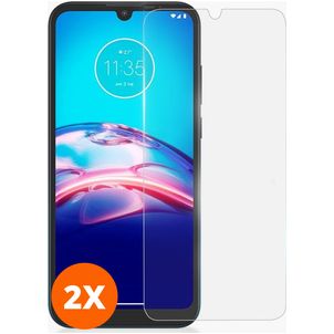 Mobigear Motorola Moto E6s (2020) Panzerglas Gehärtetes Glas Displayschutz - Hüllenfreundlich (2er Pack)