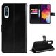 Mobigear Wallet Samsung Galaxy A70 Hülle Klapphülle Geldbörse - Schwarz