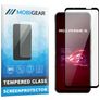 Mobigear Premium ASUS ROG Phone 6 Panzerglas Gehärtetes Glas Displayschutz - Hüllenfreundlich - Schwarz