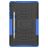 Mobigear Tire Samsung Galaxy Tab S6 Lite Stoßfeste Hardcase Hülle + Stifthalter + Ständer - Schwarz / Blau