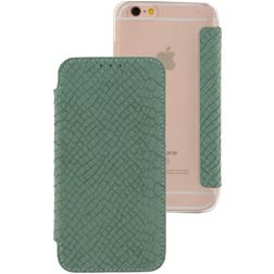 Mobilize Slim Gelly iPhone 6s Hülle Klapphülle - Soft Snake Wild Moss