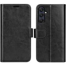 Mobigear Classic Samsung Galaxy A26 Hülle Klapphülle Geldbörse - Schwarz