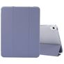 Mobigear Tri-Fold Gel iPad Air 4 (2020) Hülle TPU,Kunstleder Klapphülle + Stifthalter - Blau