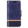 Mobigear Croco Xiaomi Mi 8 SE Hülle Klapphülle Geldbörse - Blau