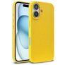 Mobigear Bio iPhone 18 Hülle Umweltfreundliches Backcover - Gelb