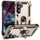 Mobigear Armor ring Samsung Galaxy S25 FE Hardcase Backcover Shockproof mit Ringhalter - Gold