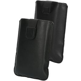 Mobiparts Classic Pouch Einschubhülle (max 11,5 cm x 7,5 cm) - Einschubhülle - Handytasche - Schwarz