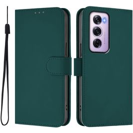 Mobigear Urban Wallet OPPO Reno 12 Pro Hülle Klapphülle Geldbörse - Grün
