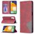 Mobigear Rhombus Slim Samsung Galaxy A13 5G Hülle Klapphülle - Rot