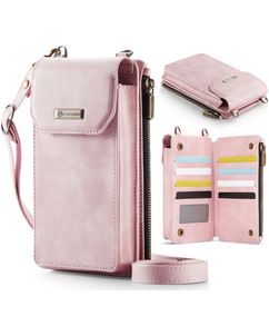 Caseme ME40 Crossbody Handytasche - Large - Pink