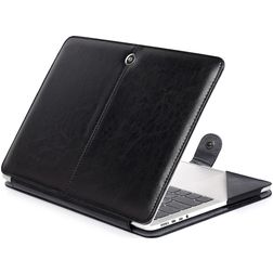 Mobigear Business MacBook Air 13 Zoll (2010-2019) Hülle MacBook Cover - Schwarz - Model A1369 / A1466