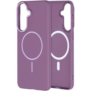 Mobiparts Slim Line Samsung Galaxy A57 MagSafe Hülle Hardcase Backcover - Imperial Purple