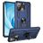 Mobigear Armor Ring Xiaomi Mi 11 Lite Hülle Hardcase Backcover Stoßfest mit Ringhalter - Blau