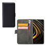 Mobilize Classic Gelly Wallet POCO M3 Hülle Klapphülle Geldbörse - Schwarz