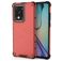 Mobigear Honeycomb Huawei P40 Pro Hülle Hardcase Backcover Stoßfest - Rot