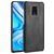 Mobigear Croco Xiaomi Redmi Note 9 Pro Hülle Hardcase Backcover - Schwarz