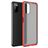 Mobigear Shockproof Samsung Galaxy A03s Hülle Hardcase Backcover Stoßfest - Rot