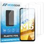 Mobigear POCO M5 Displayschutz Schutzfolie - Hüllenfreundlich (3er Pack)