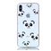 Mobigear Design iPhone XS Max Hülle Flexibles TPU Backcover - Panda