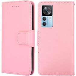 Mobigear Wallet Xiaomi 12T Pro Hülle Klapphülle Geldbörse - Pink