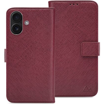 My Style Flex Wallet iPhone 17 Klapphülle Portemonnaie - Bordeaux