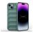 Mobigear Bumpy iPhone 15 Plus Hülle Flexibles TPU Backcover - Grün